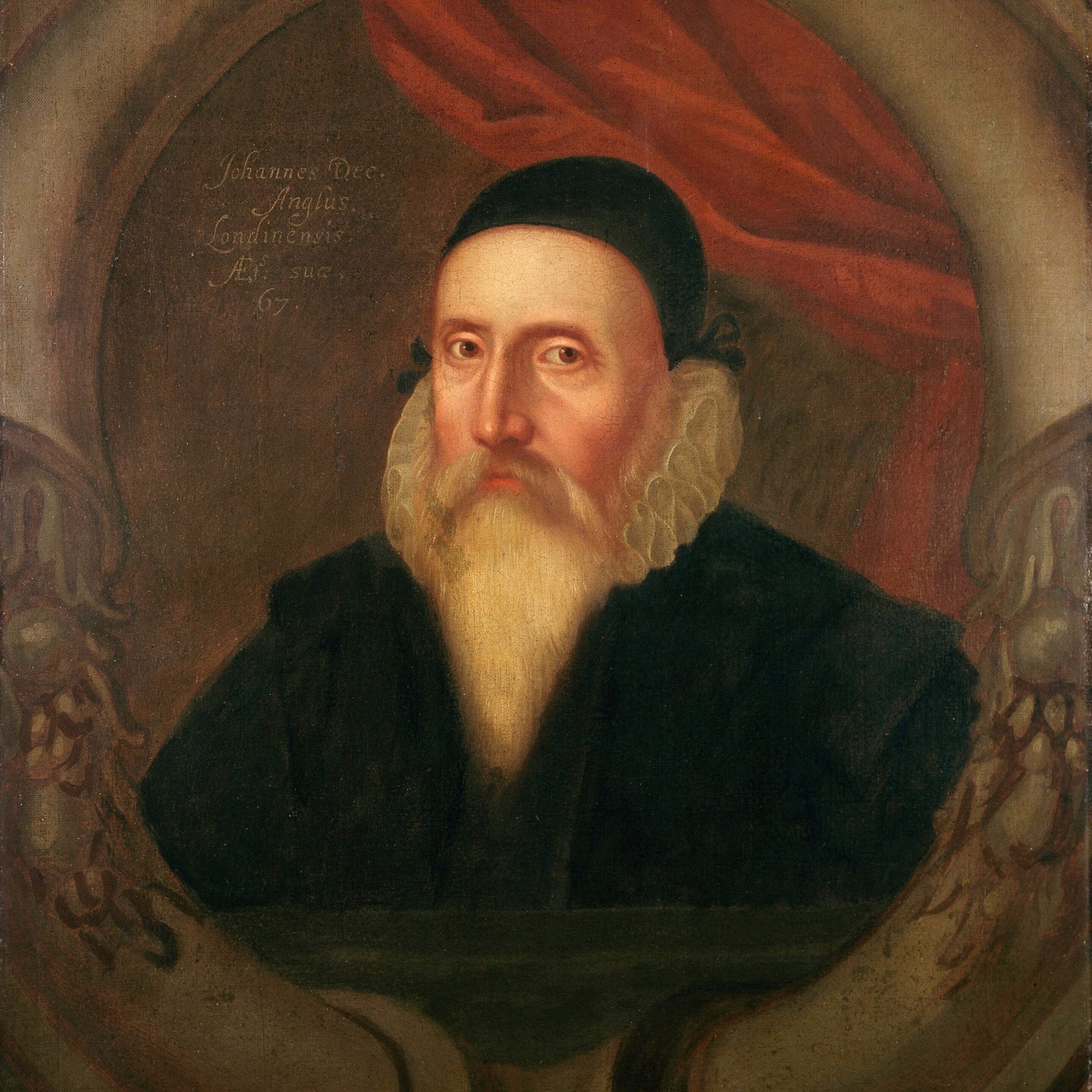 John Dee, portrait, British School, c. 1594