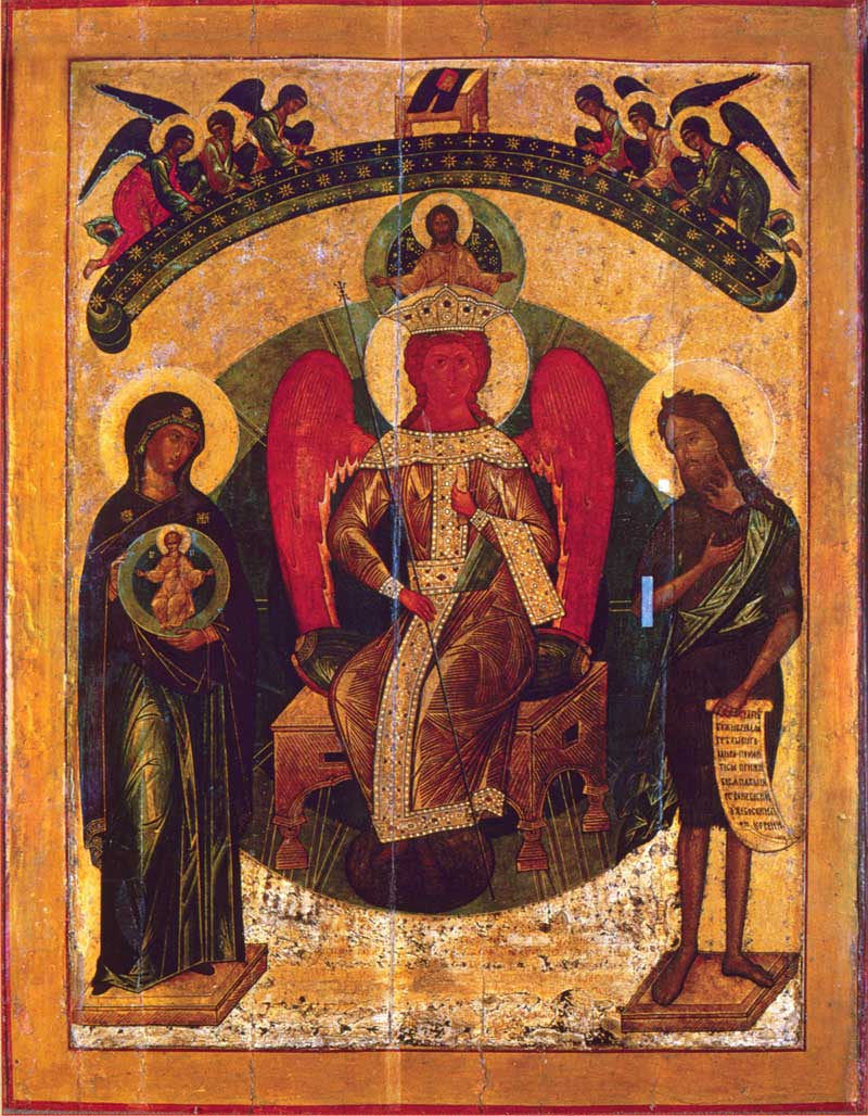Holy Wisdom (Sophia), Russian icon, 16th century, Saint Sophia Cathedral, Novgorod